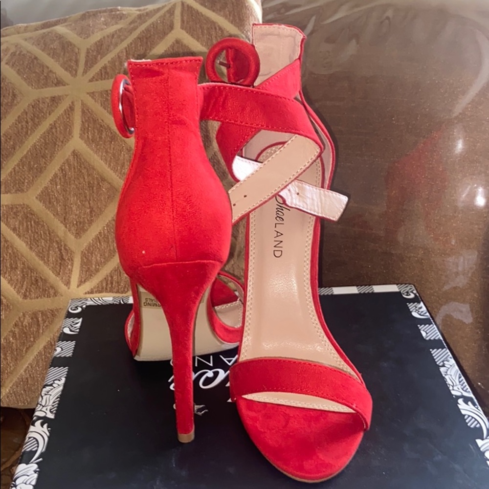 Red Sandals